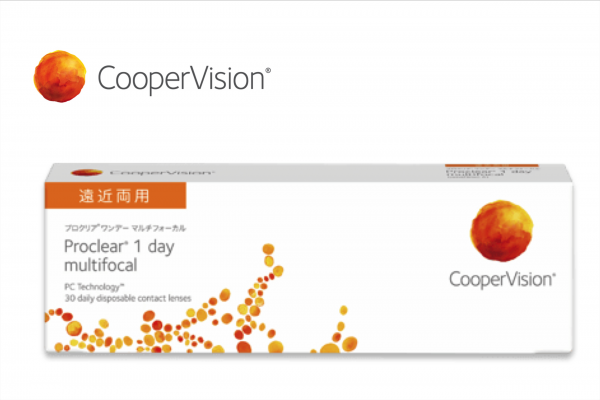 プロクリア®ワンデー マルチフォーカル
（クーパービジョン）